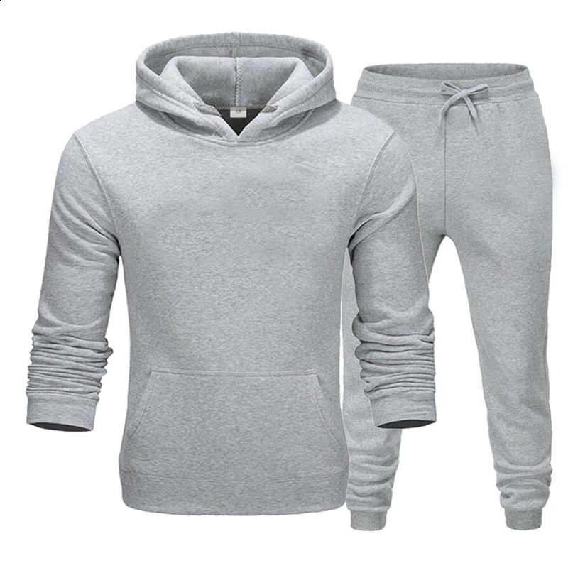 Mens Clothing Fashion Track Suits Sports Wear Jogging Suits Hooded Tracksuit Set Clothes HoodiesSweatpants Sweat Suits 240819