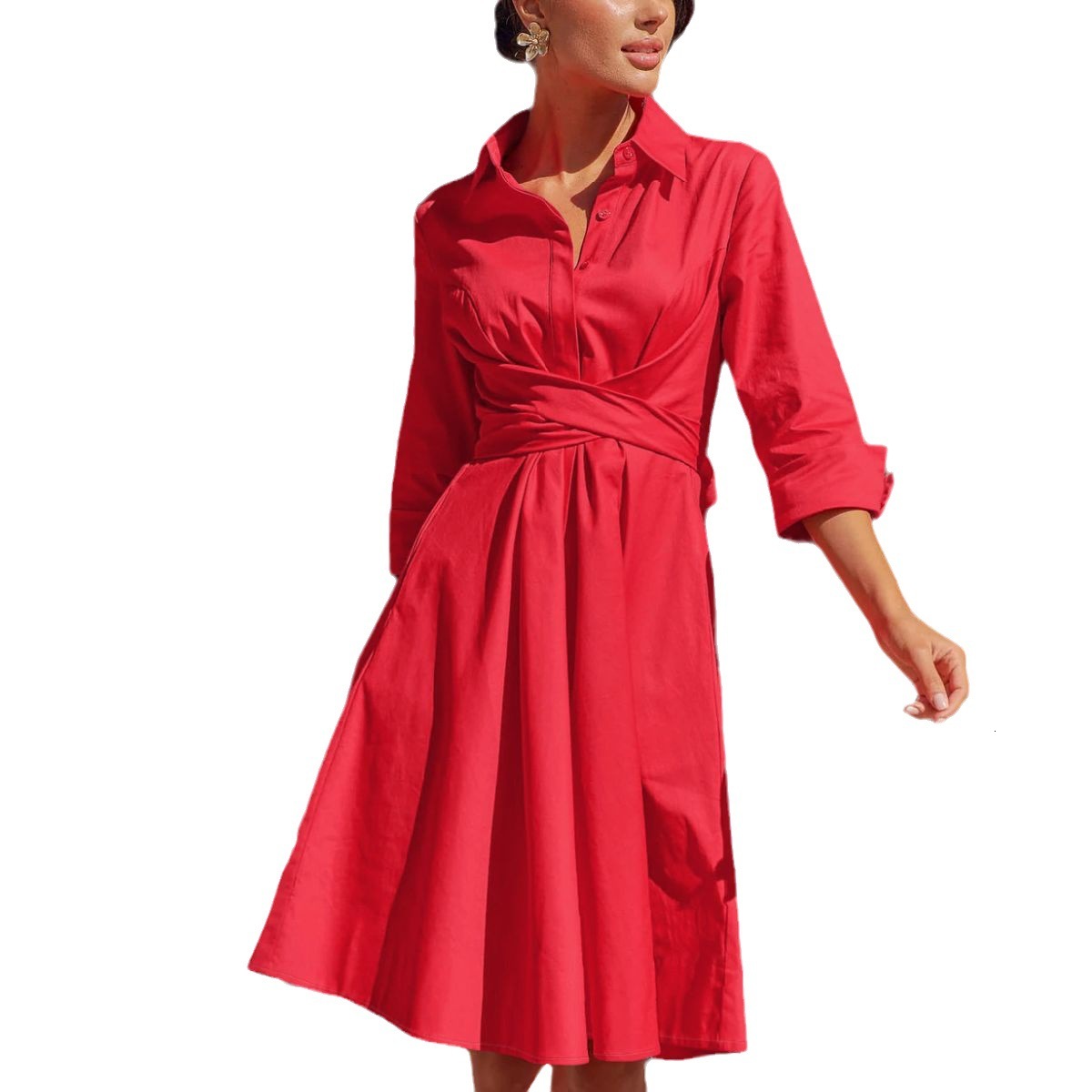 Tea Break French Dress for Women with a Sense of Unique and Beautiful Small Dress with Straps A-line Skirt