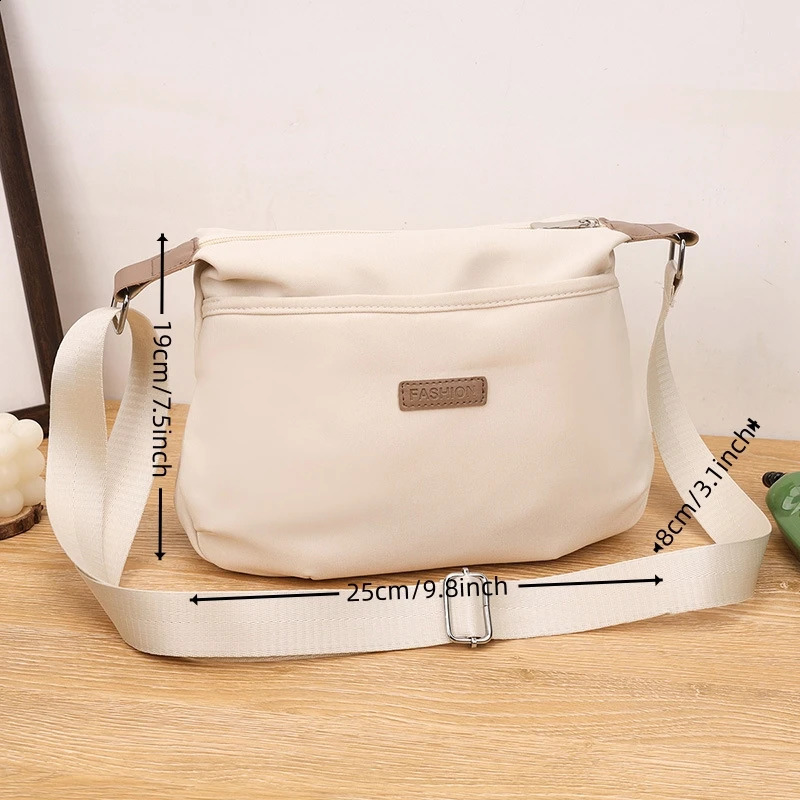 Pretty Japan Style Shoulder Bag Women Seasonal Attractive Crossbody Bag Casual Large Capacity Nylon Bag 240816 - view 7