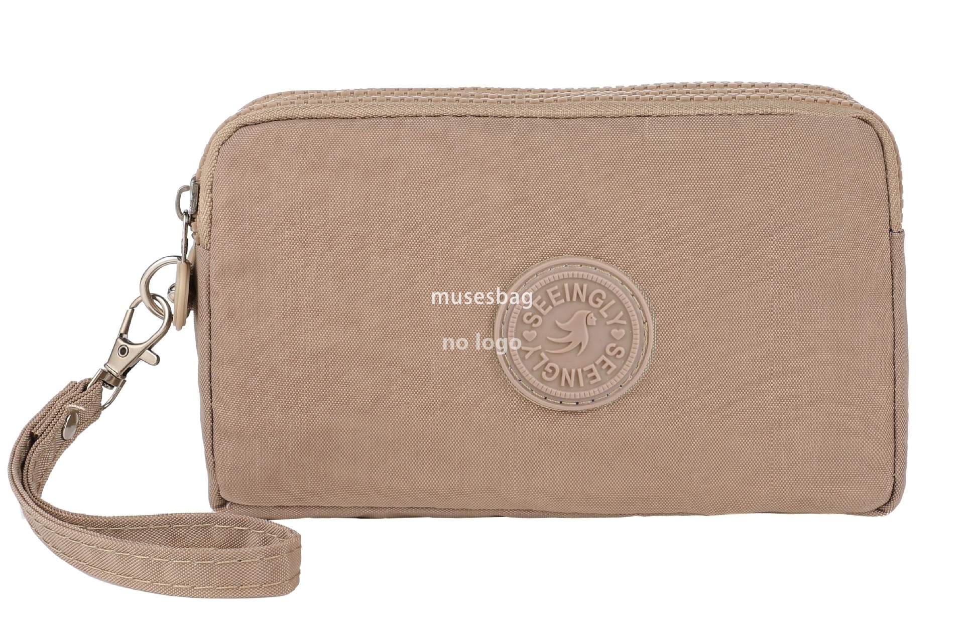 Direct foreign trade phone bag No. 3 pull cross-border leisure wallet waterproof nylon mobile phone bag wholesale