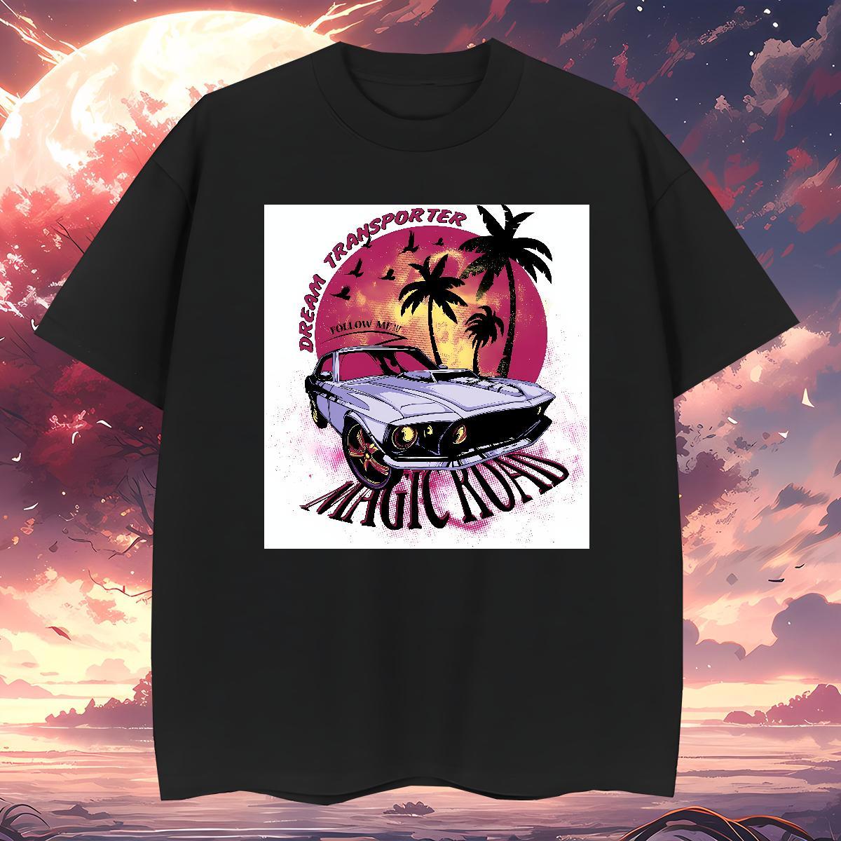 Soft beach T-Shirts High Street Hip Hop Tshirts 230g 100% Cotton Designer Breathable Crew Neck White Plus Size Tops