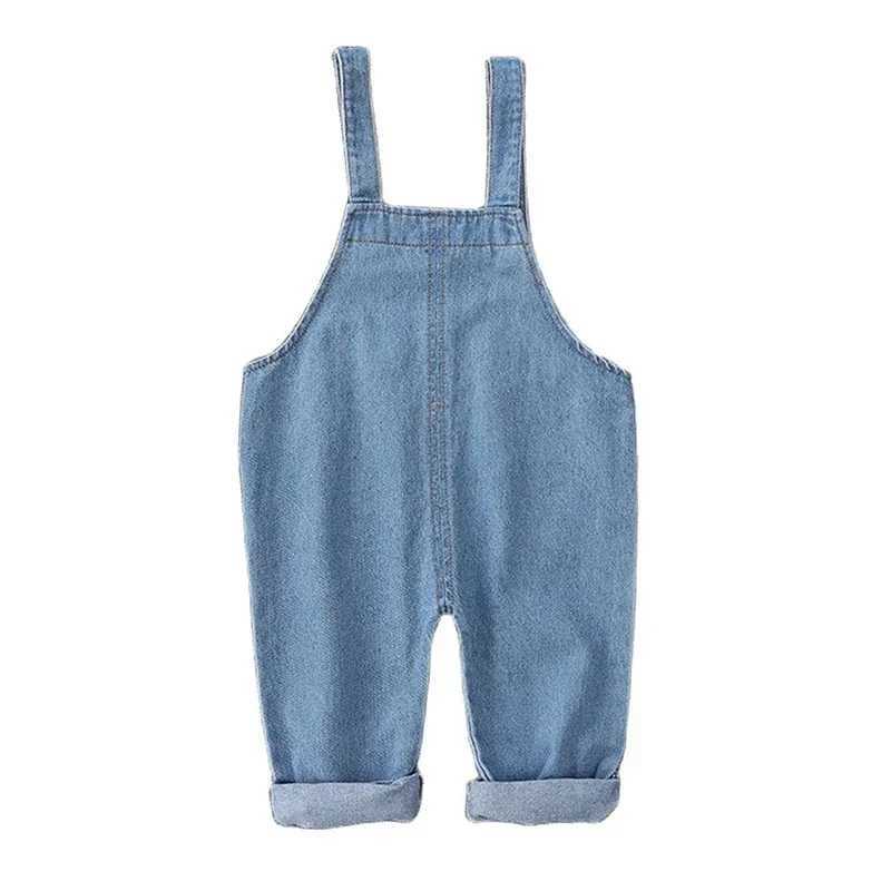 Boys jeans jacket fashionable autumn childrens clothing with cartoon giraffe cotton jumpsuit casual childrens clothing jacket W240806