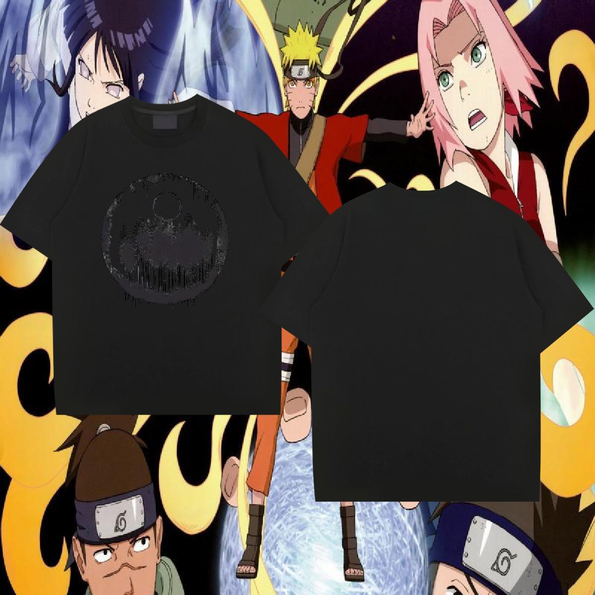 Fashion Casual Men Tshirts tree Summer Casual 100% Cotton 230g Tops Tees Breathable Short Sleeve Cool Mens T Shirts DIY Anime