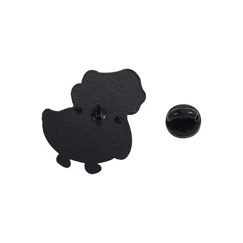 Wholesale Price Oil Painting Duck Enamel Pin Customization Fun Scream Picasso Duck Bag Badge Collar Jewelry Gift to Friends W240815