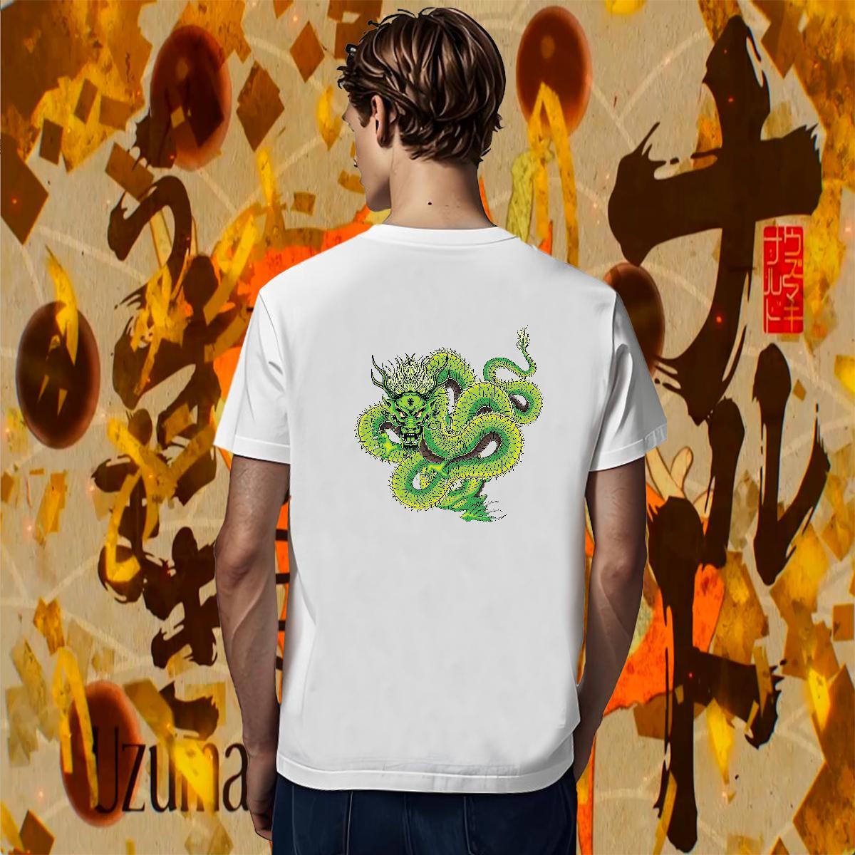 T-Shirts for Men 230g Pure Cotton ferocity Daily Outfit Breathable Crew Neck Custom Print Oversized Men Tshirts Casual New Popular Tops Tees
