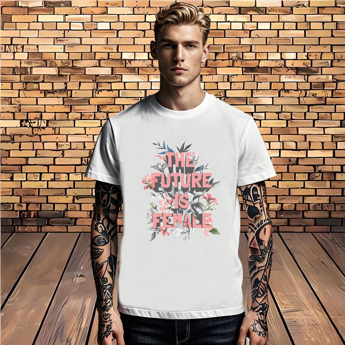 Custom Men Clothes T-Shirt flower Beach 230g 100% Cotton Wear Short Sleeve Soft Classic Man T Shirts DIY Logo Oversized