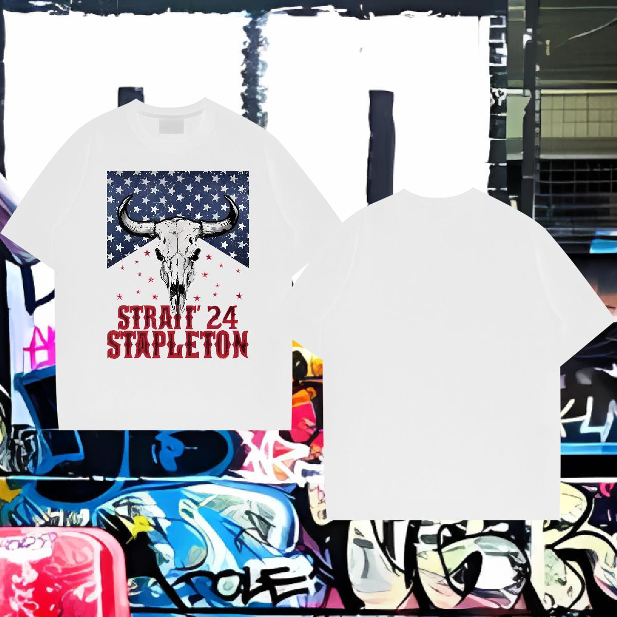 Classic T-Shirts for Men cow Breathable Street wear Hip Hop Asian Size 100% Cotton 230g Tshirts New Clothings