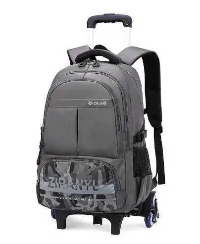 Boys Rolling Backpacks for Kids School Large Capacity Wheeled Bookbags Elementary School Bags Back Packs with 2 Wheels 6 Wheels Y240820