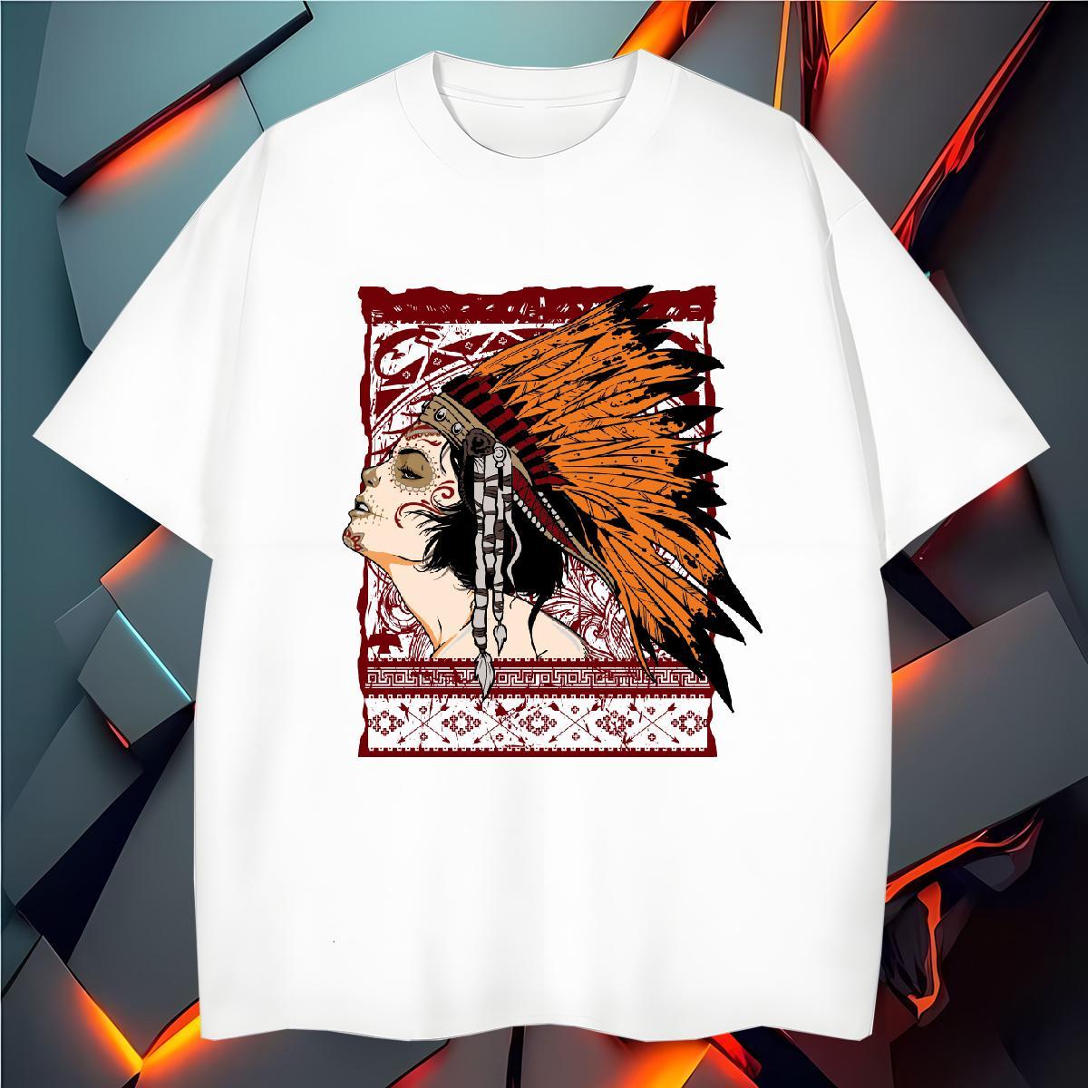 T shirt 230g Cotton man High Street Hip Hop Breathable Short Sleeve Custom Big Size Mens Tshirts Fashion Casual Cool Design Clothings