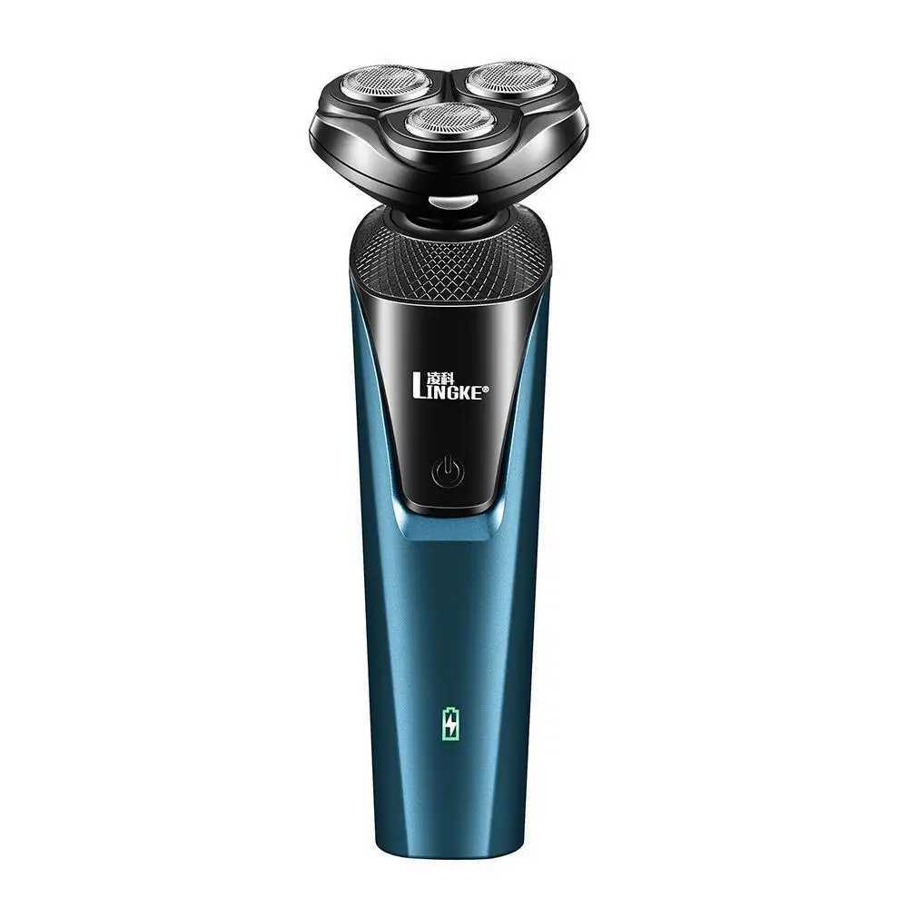 3-in-1 Three Head Shaver Set Mens Electric Washable Shaver USB Charging Shaver Floating Scissor Shaver W240819