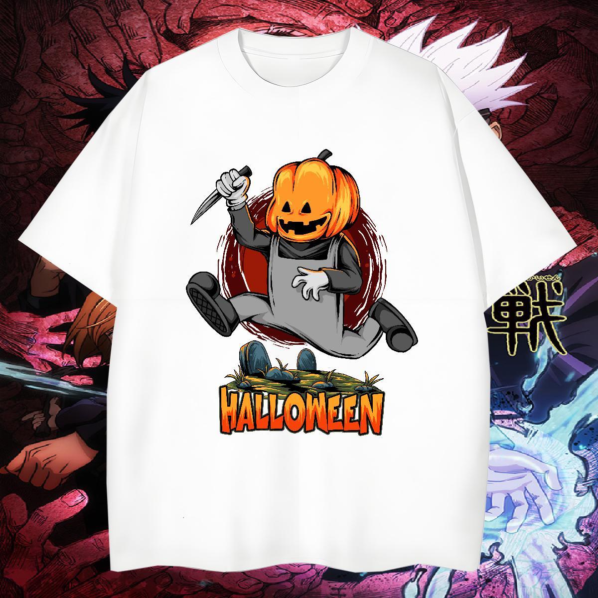 Popular Mens T Shirts halloween Breathable Beach Oversized 3XL 4XL 230g Cotton Men Tees Fashion New Tops