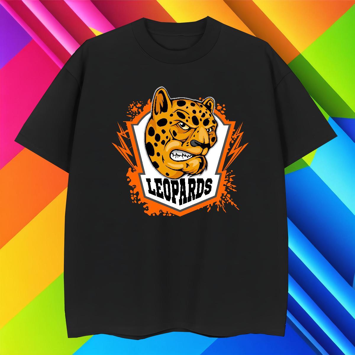 Wholesale T Shirts Men leopard Pure Cotton Casual Beach Custom Print Oversized 100% Cotton 230g Mens Tshirts Fashion Casual Polos