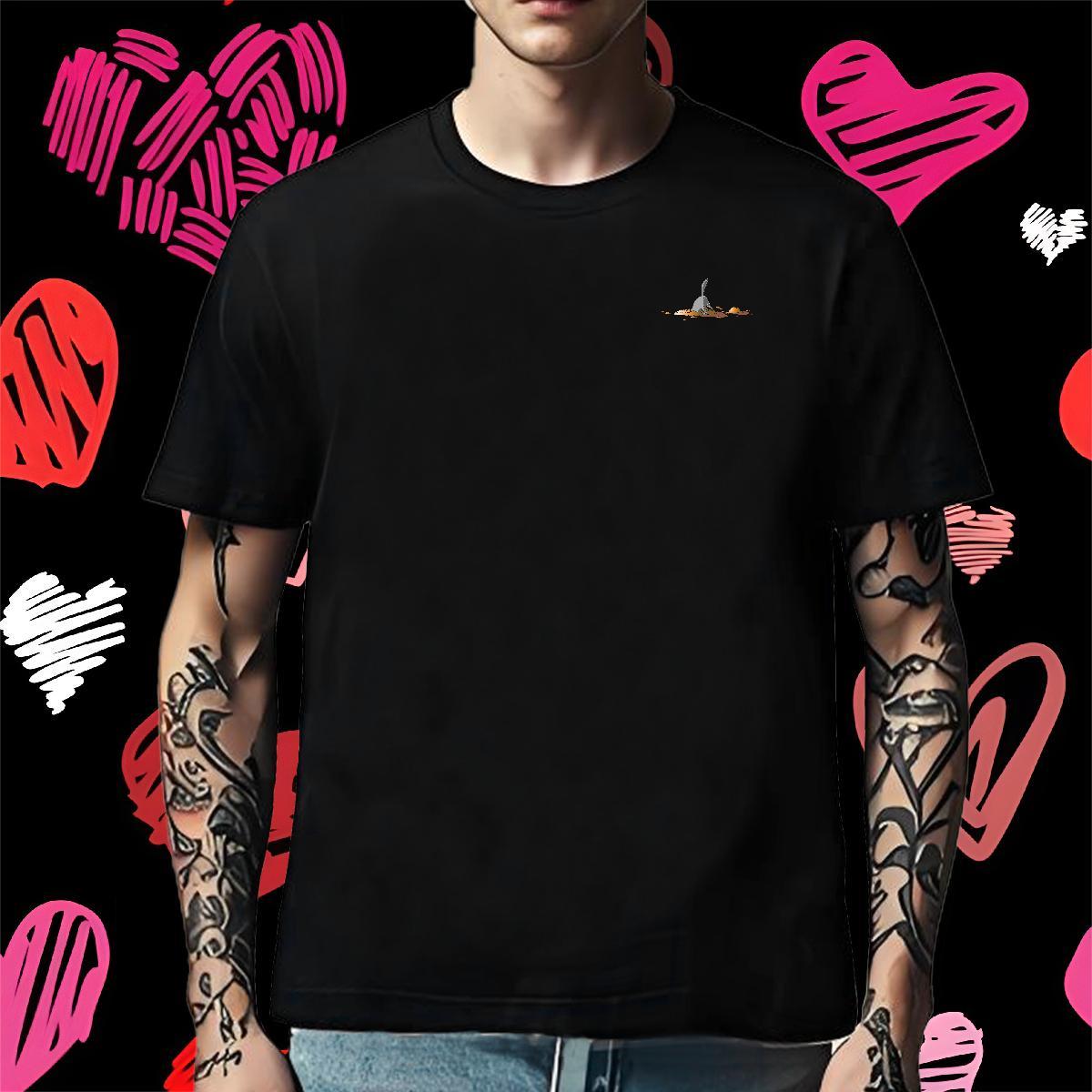 Classic Tshirt for Man Woman Dog Hip Hop 230g Pure Cotton Clothings O Neck Short Sleeves Designer T shirt Customized
