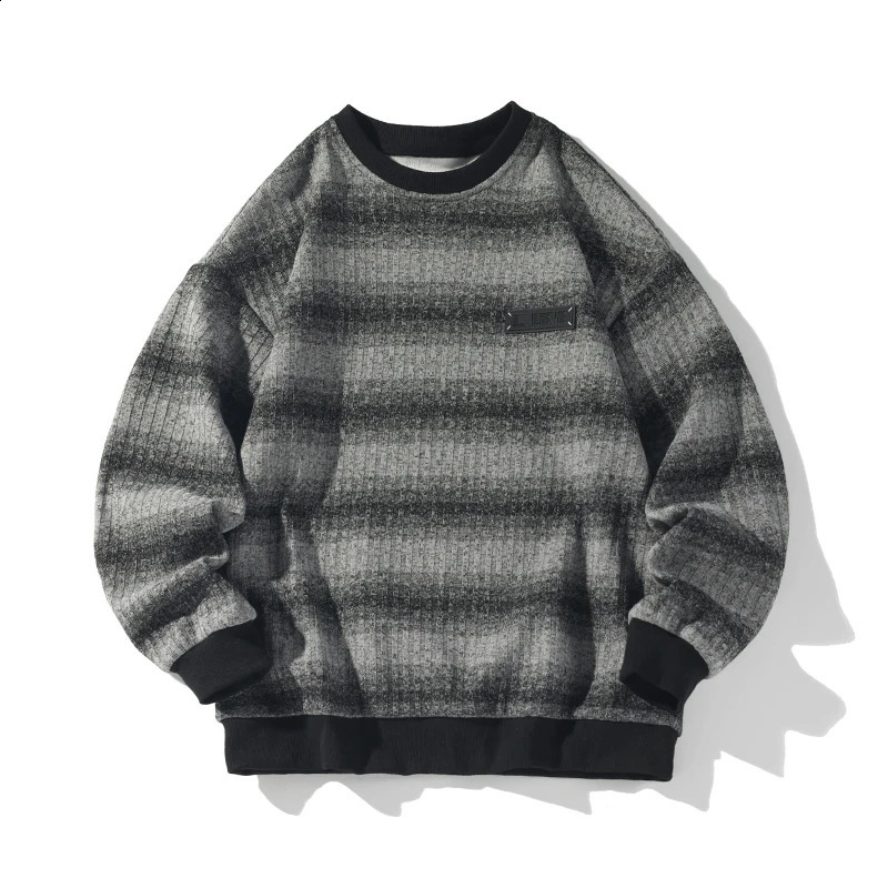 LAPPSTER Winter Y2k Streetwear Striped Hoodies Pullovers Oversized Korean Fashions Sweatshirts Vintage Black Hoodie Tracksuit 240819