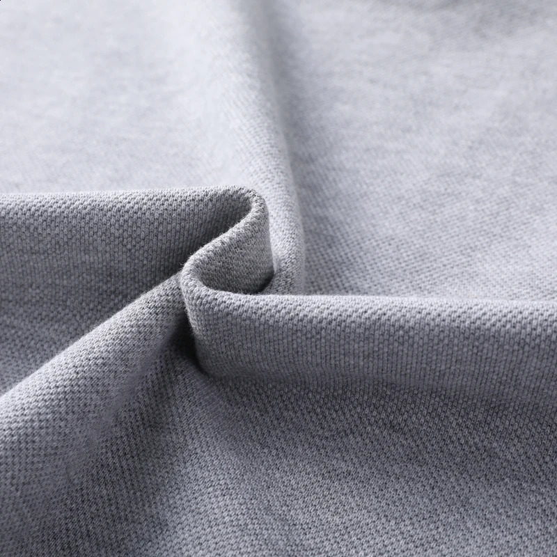 100% Cotton Men Short Sleeve Polo Shirt Tops for Summer Solid Smart Casual Male Fashion Clothing 00791 240819