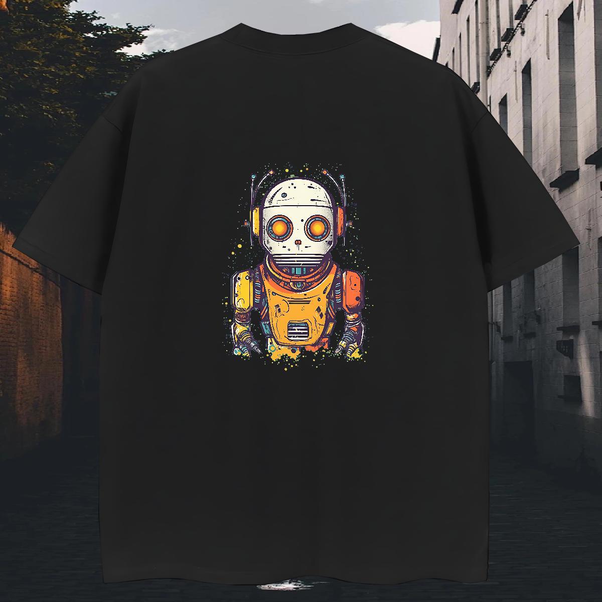 Popular Mens Tshirts Hip Hop Street 230g 100% Cotton Oversized Short Sleeve Soft ET T-Shirts for Men Free Shipping Polos