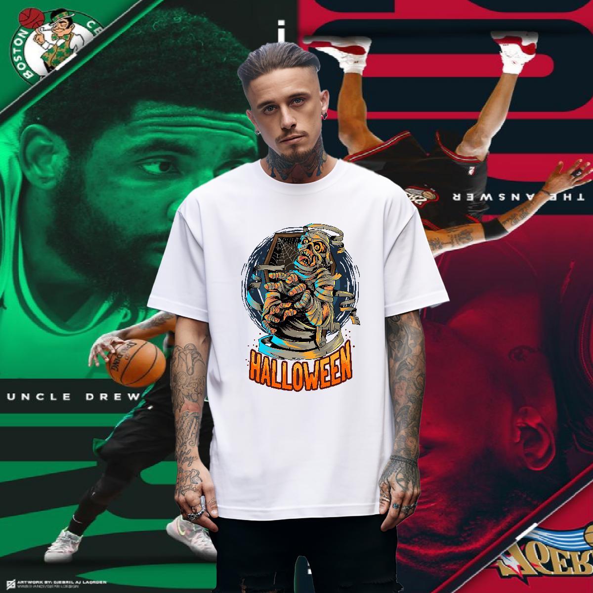 Wholesale T-Shirts for Men skull Crew Neck Daily Outfit Black White 230g Pure Cotton Tshirt for Man Woman DIY Tees