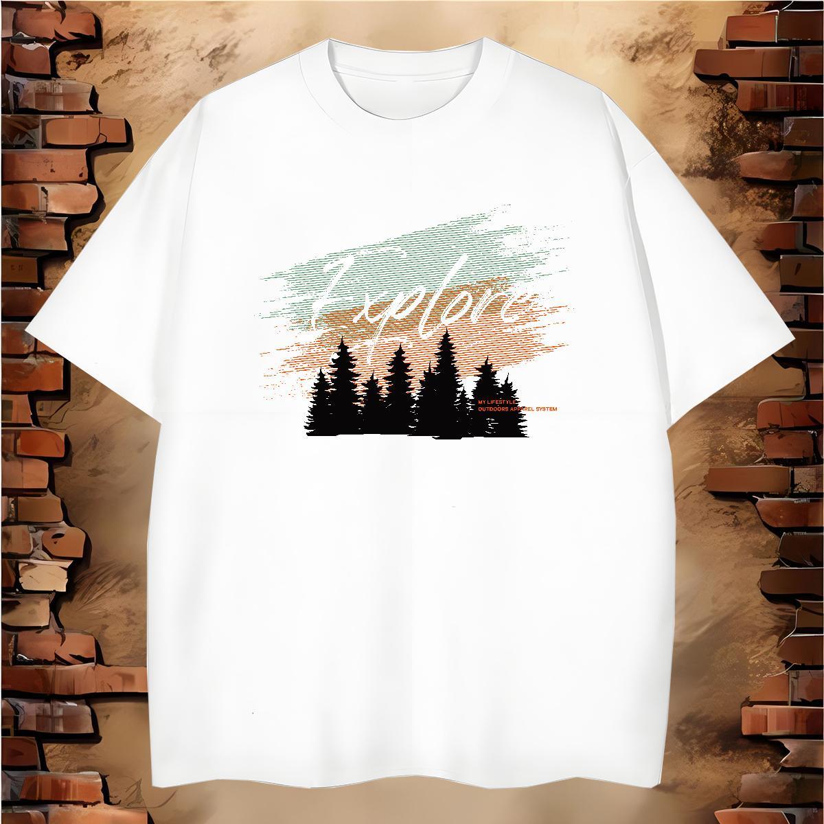 Fashion New Couples T Shirts grove Hip Hop Street 230g 100% Cotton Tees Shirts Breathable Designer T Shirts Men Plus Size Custom