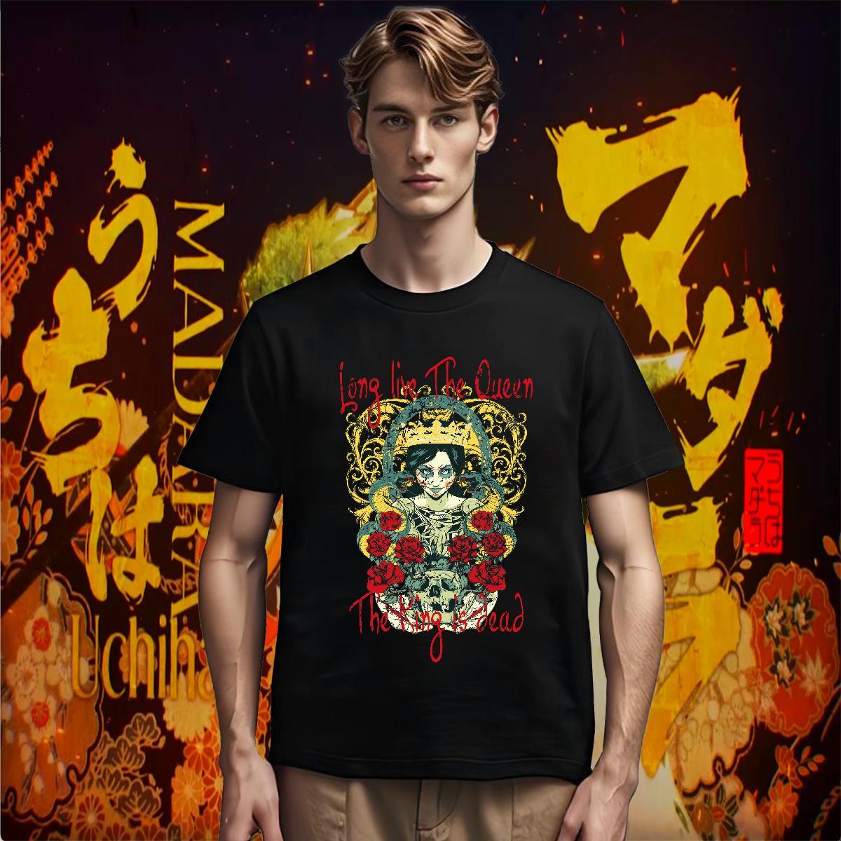 T shirt 230g Cotton flower Outdoor O Neck Short Sleeves Graphic Men Tees DIY Customized Cool Design Tops Tees