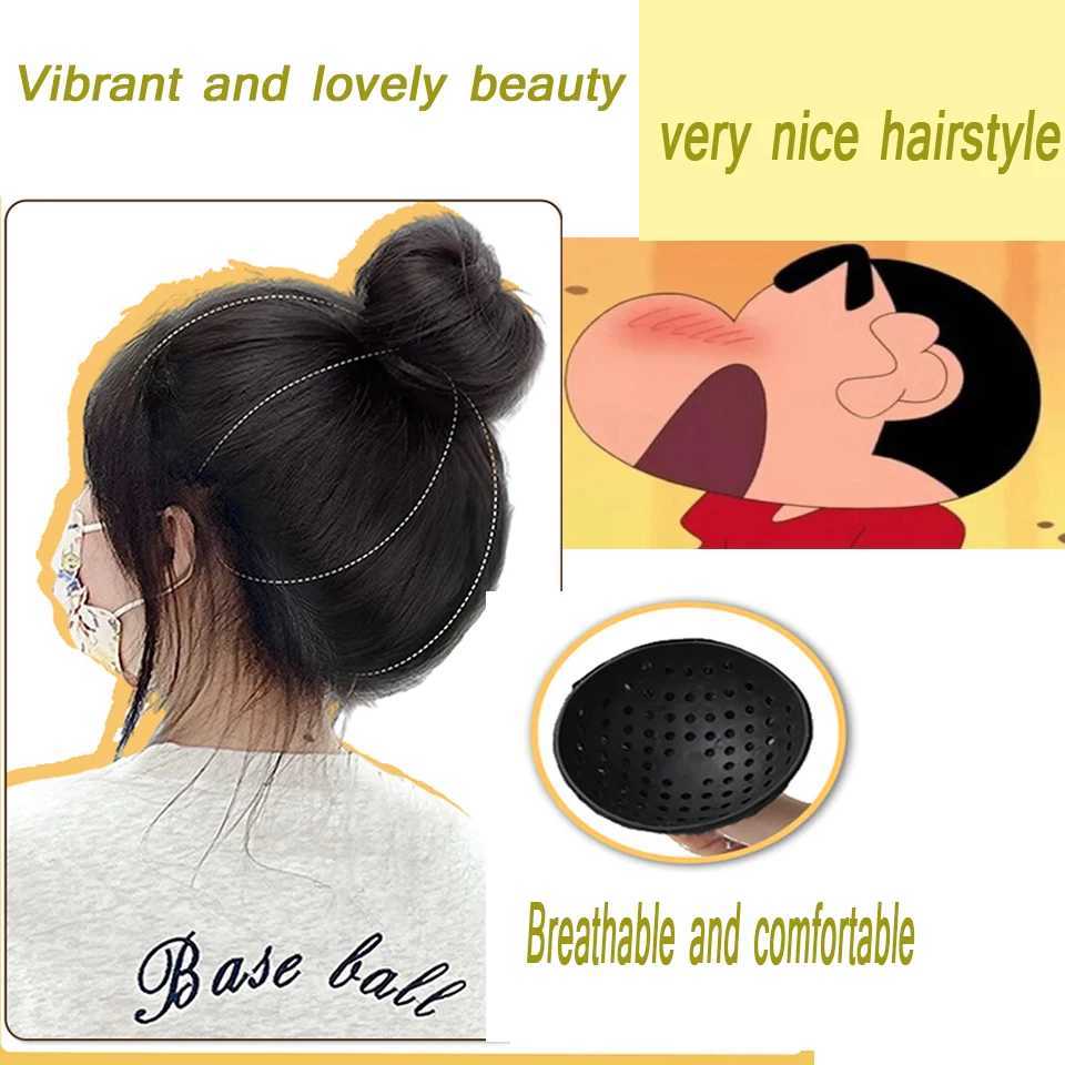 Synthetic fur wig for women ponytail hair extension curly elastic lazy hair board artwork head volume enhancer fluffy A W240817