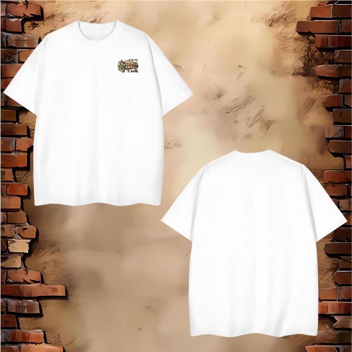 Free Shipping cash 230g Pure Cotton Men Tees Street Wear O-Neck Short Sleeve Men T Shirts DIY Plus Size Custom Tees Shirts
