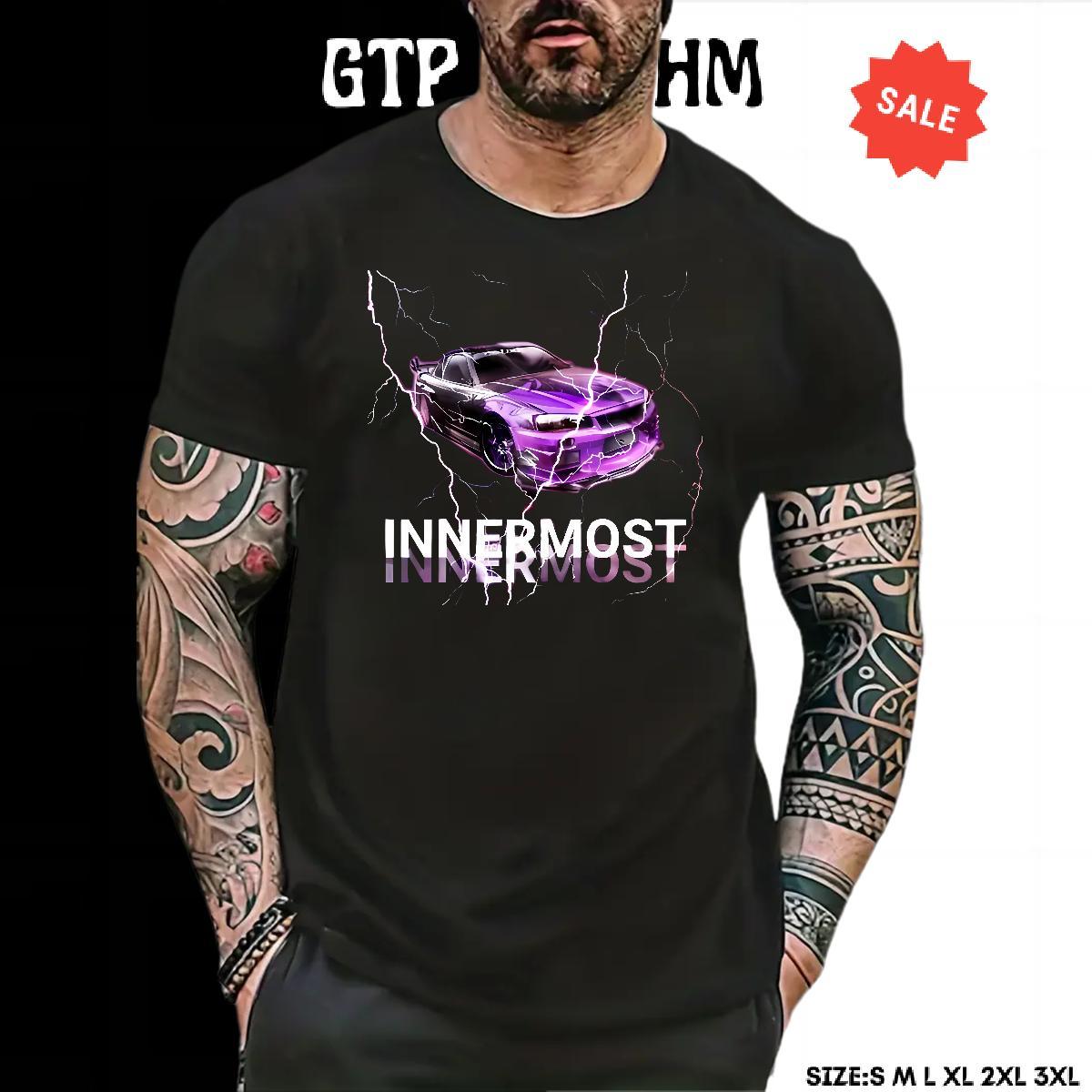 Free Shipping Tshirts Casual Daily Wear 230g Pure Cotton DIY Printed Short Sleeve O-Neck car T-Shirts for Men Designer Clothes