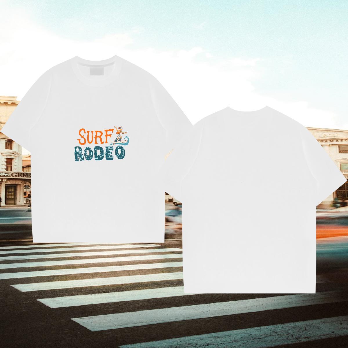 Loose Couples T Shirts Hip Hop 100% Cotton 230g Customized Breathable Short Sleeve letter Mens T Shirts DIY Customized Top Tees