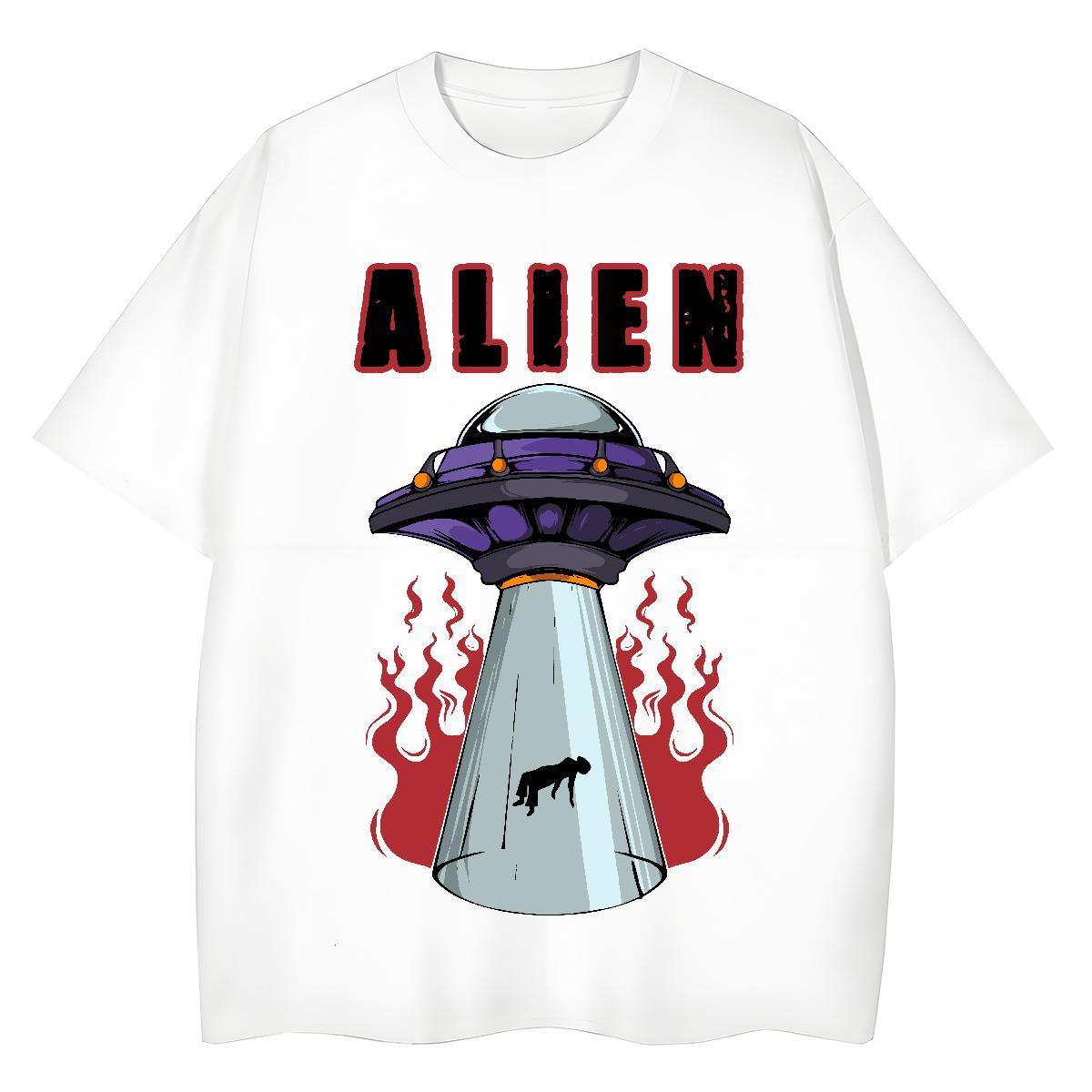 Custom Couples T Shirts Casual Daily Wear Crew Neck Breathable Tees High quality 230g 100% Cotton ET DIY Anime T shirt