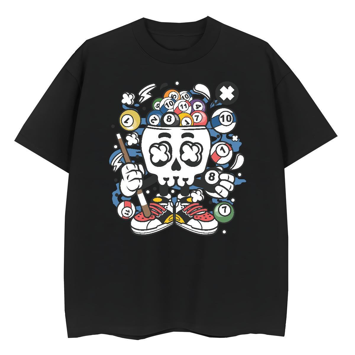 Fashion Womens Tshirts Daily Wear Breathable Short Sleeve Polos Unisex 230g 100% Cotton ET Black White T-Shirts