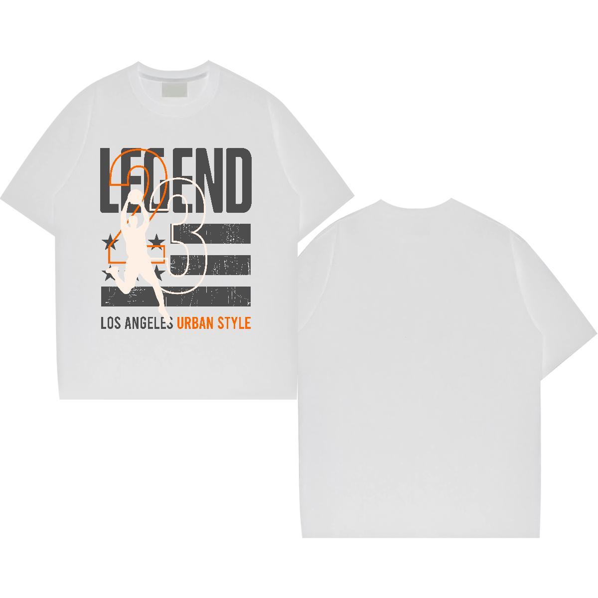 Cool basketball 230g Pure Cotton Men Tees Hip Hop Breathable Soft Man T Shirts Designer Graphic Wear