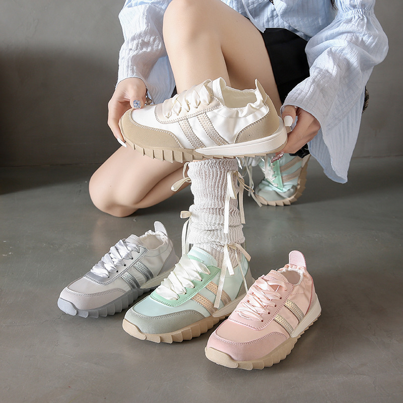 Ddmysports Instagram Korean New Forrest Gump Women S Summer Sports Running Casual Thick Sole Elevated Shoes CQ OUTDOOR