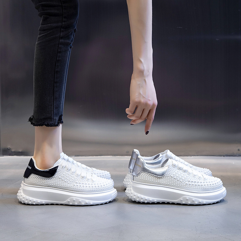 Ddmysports Genuine Leather Women S New Summer Breathable Fashion Sports Casual Versatile Shallow Low Cut Flat Sole Single Shoes For OUTDOOR