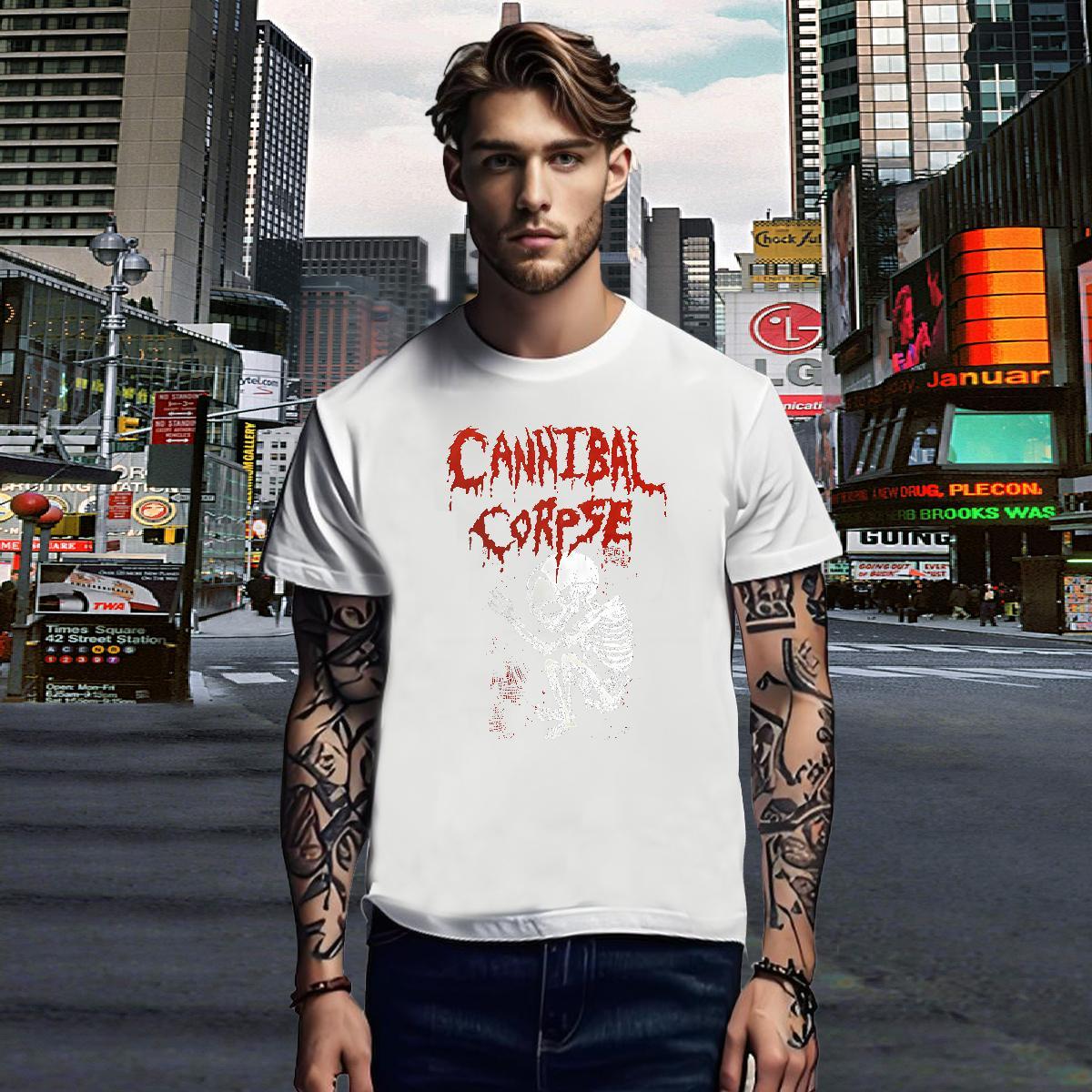 T Shirt For Man 230g Pure Cotton scary Sport Crew Neck Breathable Custom Print Plus Size Mens Tshirts Classic Wholesale Tops Tees