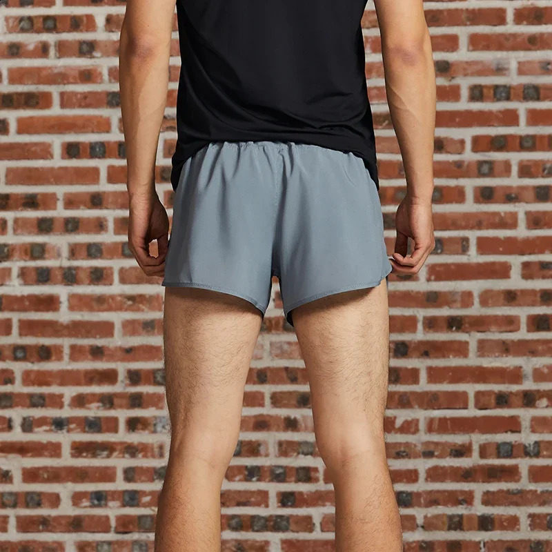 Marathon running shorts are lightweight fast dry breathable and moisture absorbing mens fitness training threepoint 240819
