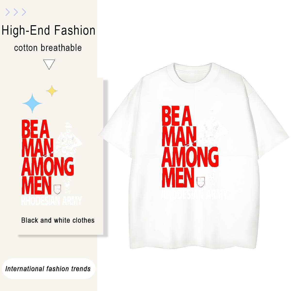 Brand Mens Tshirts Casual Daily Wear 230g Cotton Oversized 3XL 4XL Breathable Soft letter T Shirt For Man Factory Direct Clothings