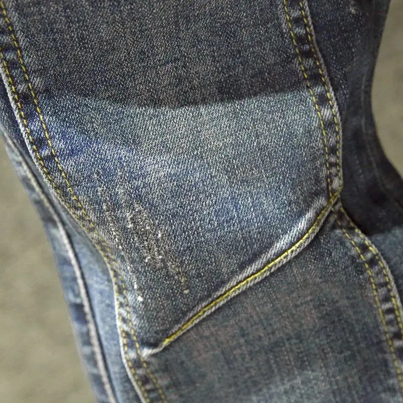 Spring and Autumn Mens Fashion Personality Retro Slim Fit Pants American Motorcycle Jeans 240820