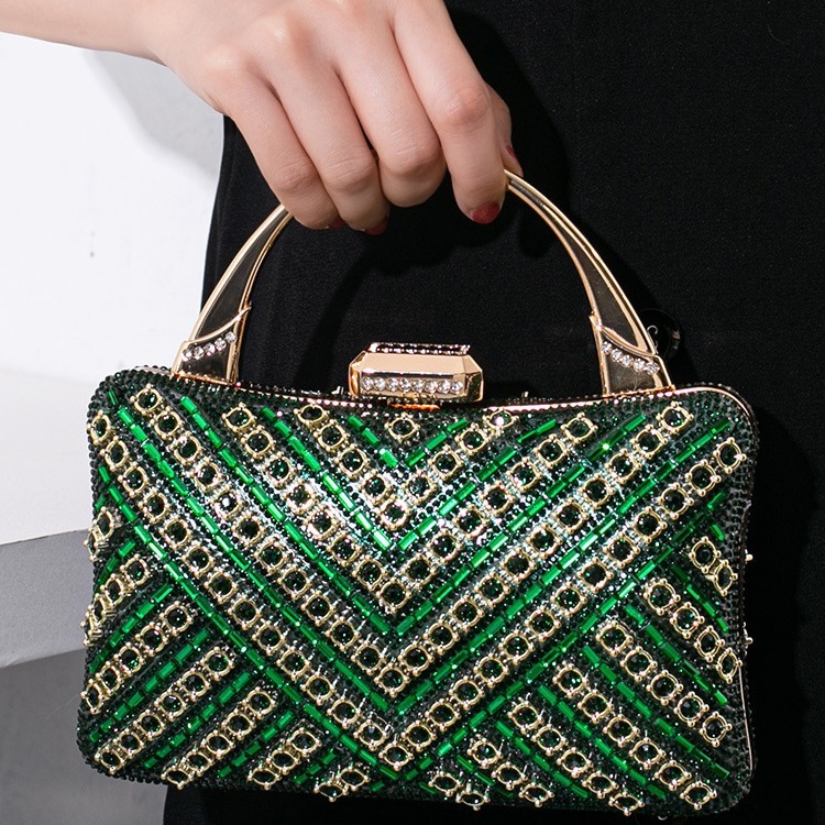 New Bag, Banquet Handbag, High Grade, Diamond studded Women's Bag
