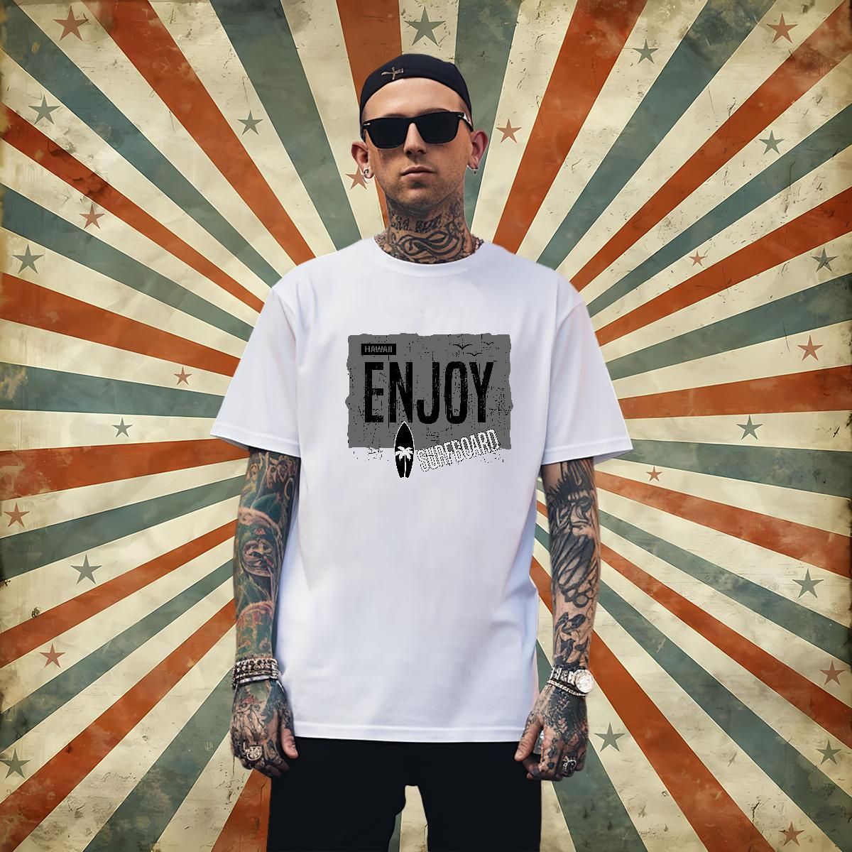Wholesale stakeboarding T-Shirts Spring Summer Tshirt for Man Woman 230g 100% Cotton Classic Casual Breathable Soft DIY Printed Clothings