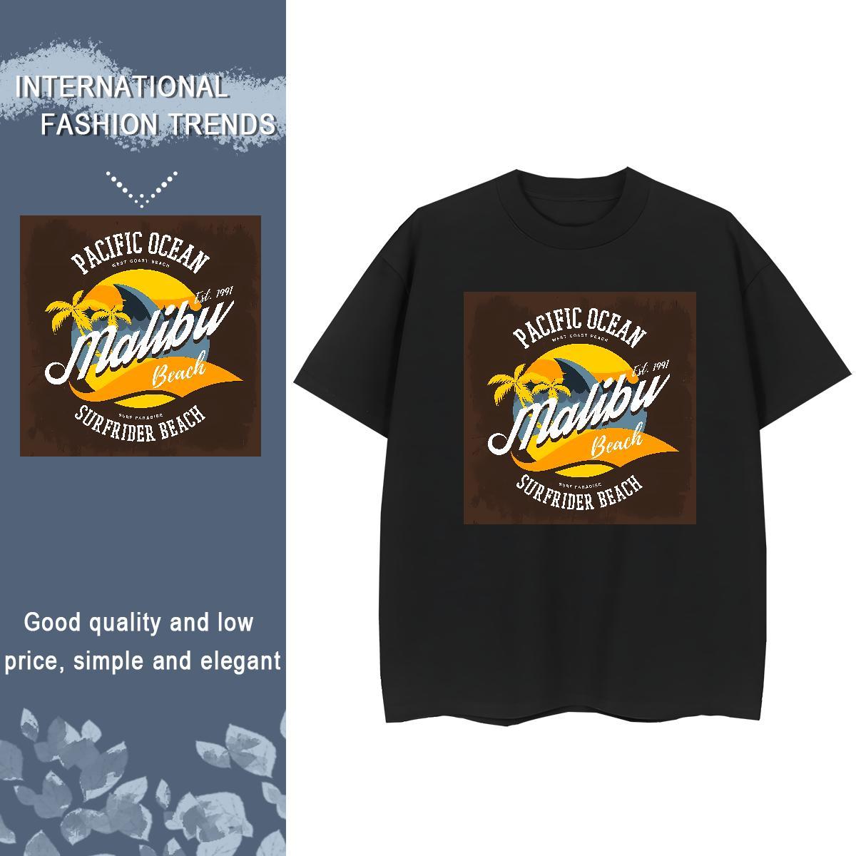 2024 Casual Woman Tshirt Daily Wear Breathable Short Sleeve Tees Shirts Free Shipping 230g Cotton tree Skull T shirt