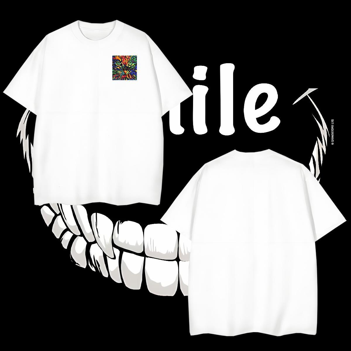 New Arrival Couples T Shirts cat Street Casual 100% Cotton 230g Polos Breathable Soft Comfortable T-Shirts for Men Plus Size Custom