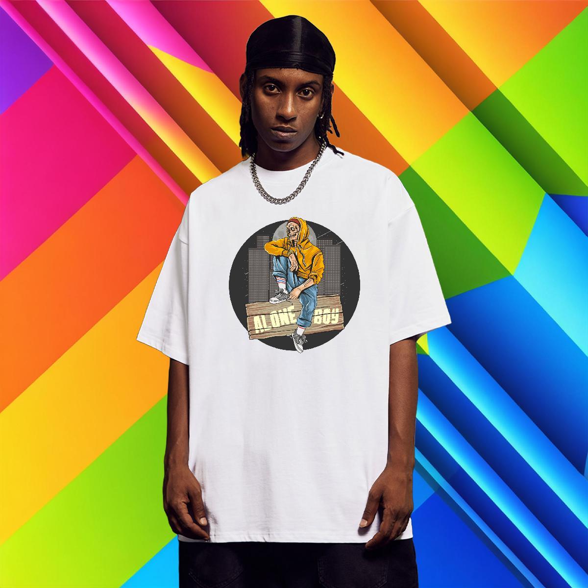 Cool Design Man T Shirts halloween Breathable Home Outdoor DIY Logo Oversized 230g 100% Cotton Men Tops Tees Designer Top Tees