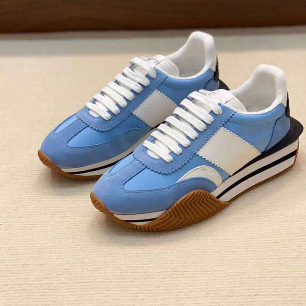luxury brands men designer tomford sneaker tom ford shoe casual tf side stripe skateboard walking chunky rubber sole suede nylon leather high quality fashion s 5zs4