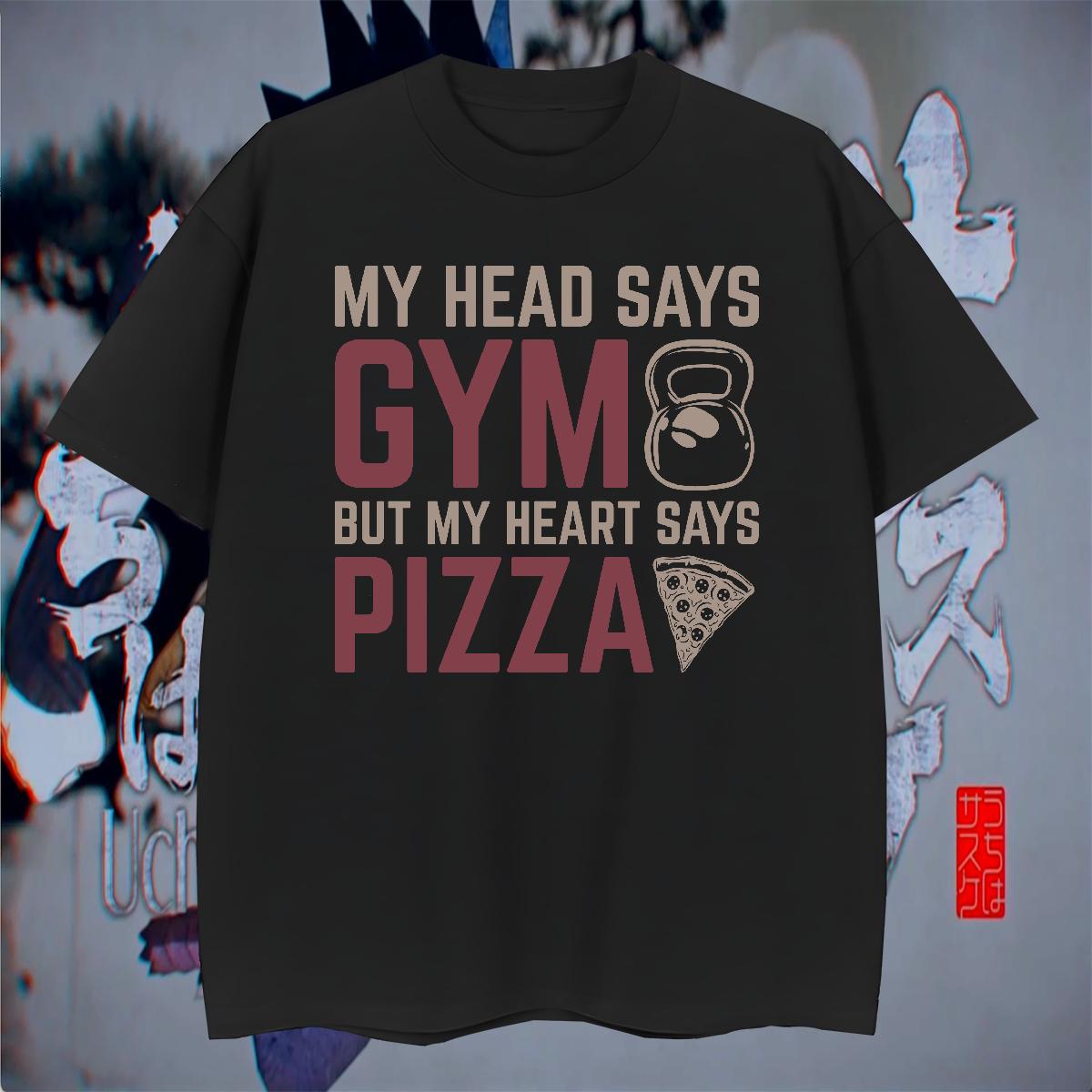 Popular Men Clothes T-Shirt Street Casual 230g Pure Cotton DIY Anime O Neck Short Sleeves pizza Man T Shirts 2024 Tops Tees