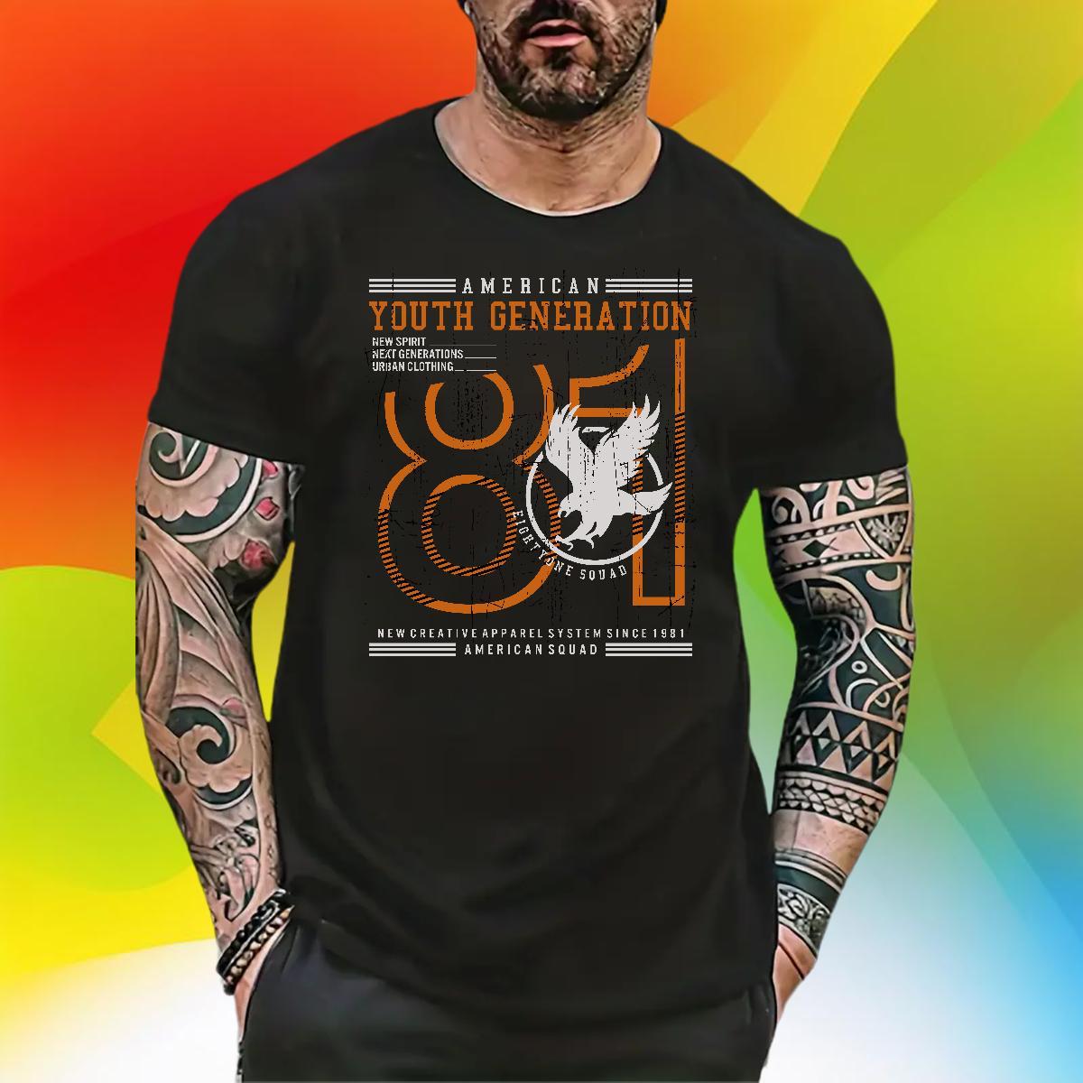 Cool Design 81 100% Cotton 230g Men Clothes T-Shirt High Street Hip Hop Short Sleeve Soft T Shirts Men Fashion Oversized 4XL Tees