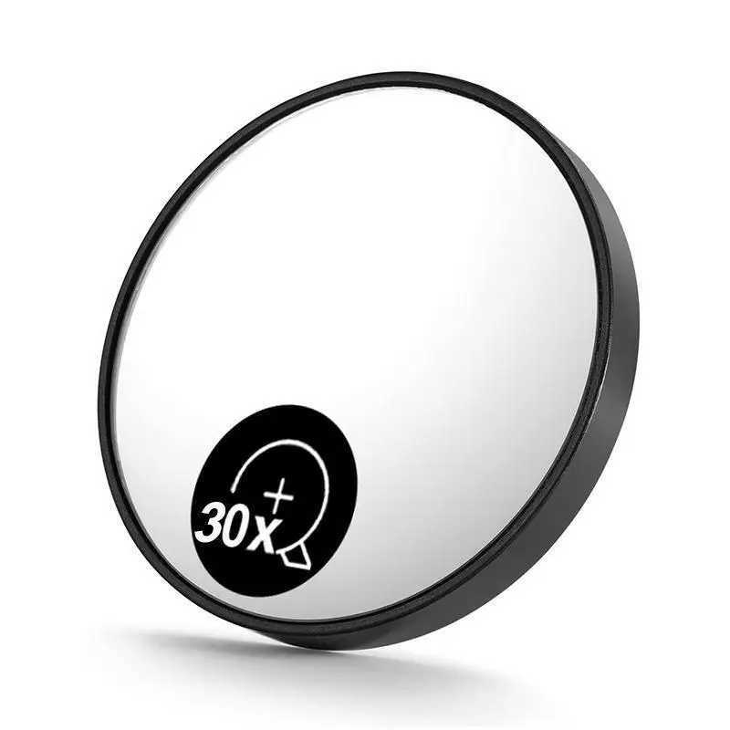 10X 20X 30X Times Magnifying Makeup Mirror Bathroom Suction Cup Shaving Suction Blackhead Round Small Mirror Makeup Tools Y240819