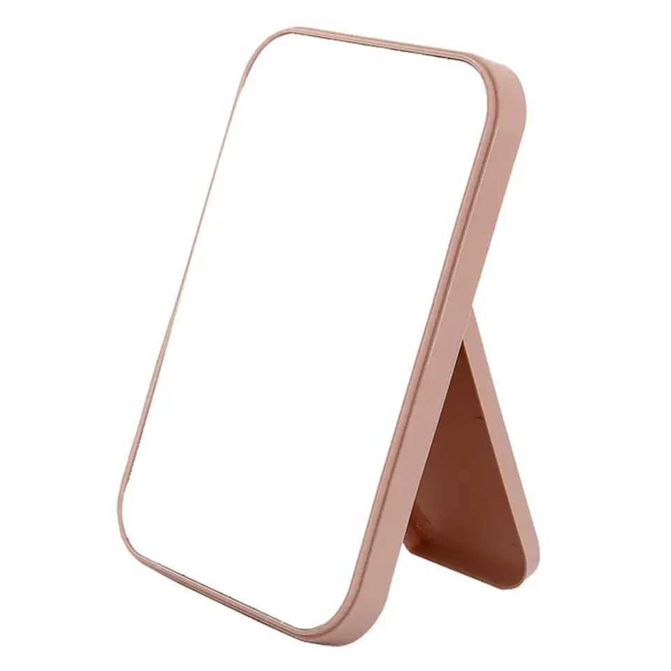 8-Inch Desktop Makeup Mirror Portable Princess MirrorTable Desk Wall Hanging Dual-Purpose Square Mirror Y240819