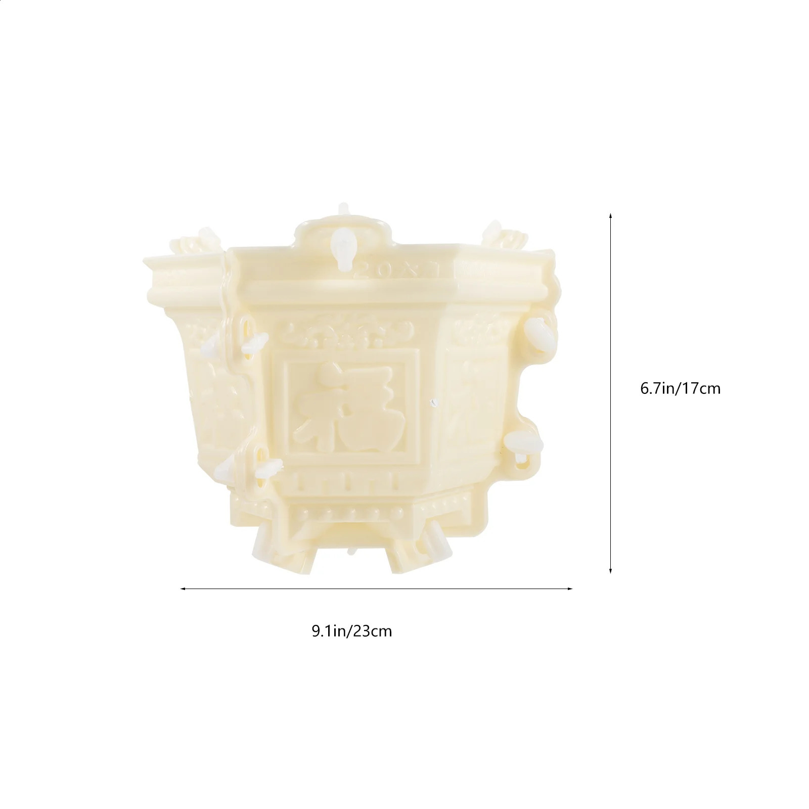 Plastic Mold Flower Pot Crafts Cement DIY Home Decor Bonsai Planter Making Shape Storage Case Flower Concrete Mould Pot Molds 240819