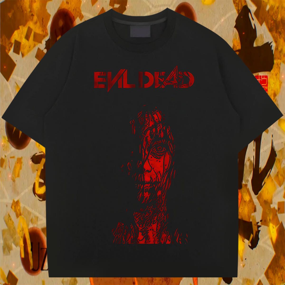 Fashion Design scary Couples T Shirts 230g Pure Cotton T shirt Customized Hip Hop Street Short Sleeve Soft Cool Design Clothings