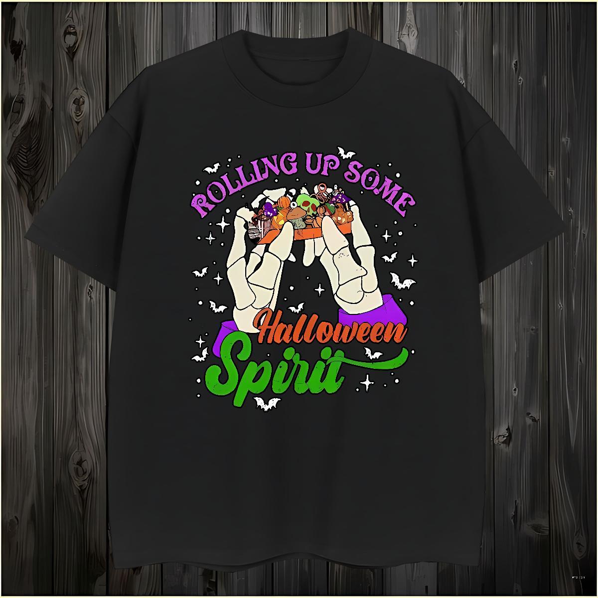 Cool Design T-Shirts halloween Breathable Short Sleeve Anime Printing Street Oversized 3XL 4XL 100% Cotton 230g Mens Tshirts Fashion New Tees Shirts
