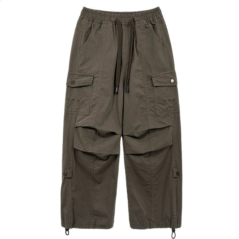 Teen Boys Cargo Pants Loose Casual Fashion Children Trousers Pockets n Trendy Cool Streetwear Kids 6 8 10 12 14 Year 240812